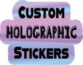 Custom Holographic Die Cut Stickers